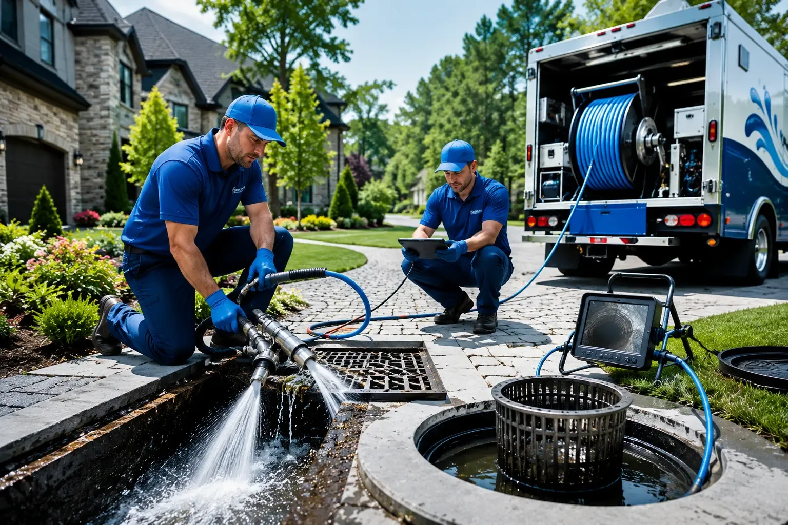 Local outdoor drain cleaning professionals in Pierpont, OH