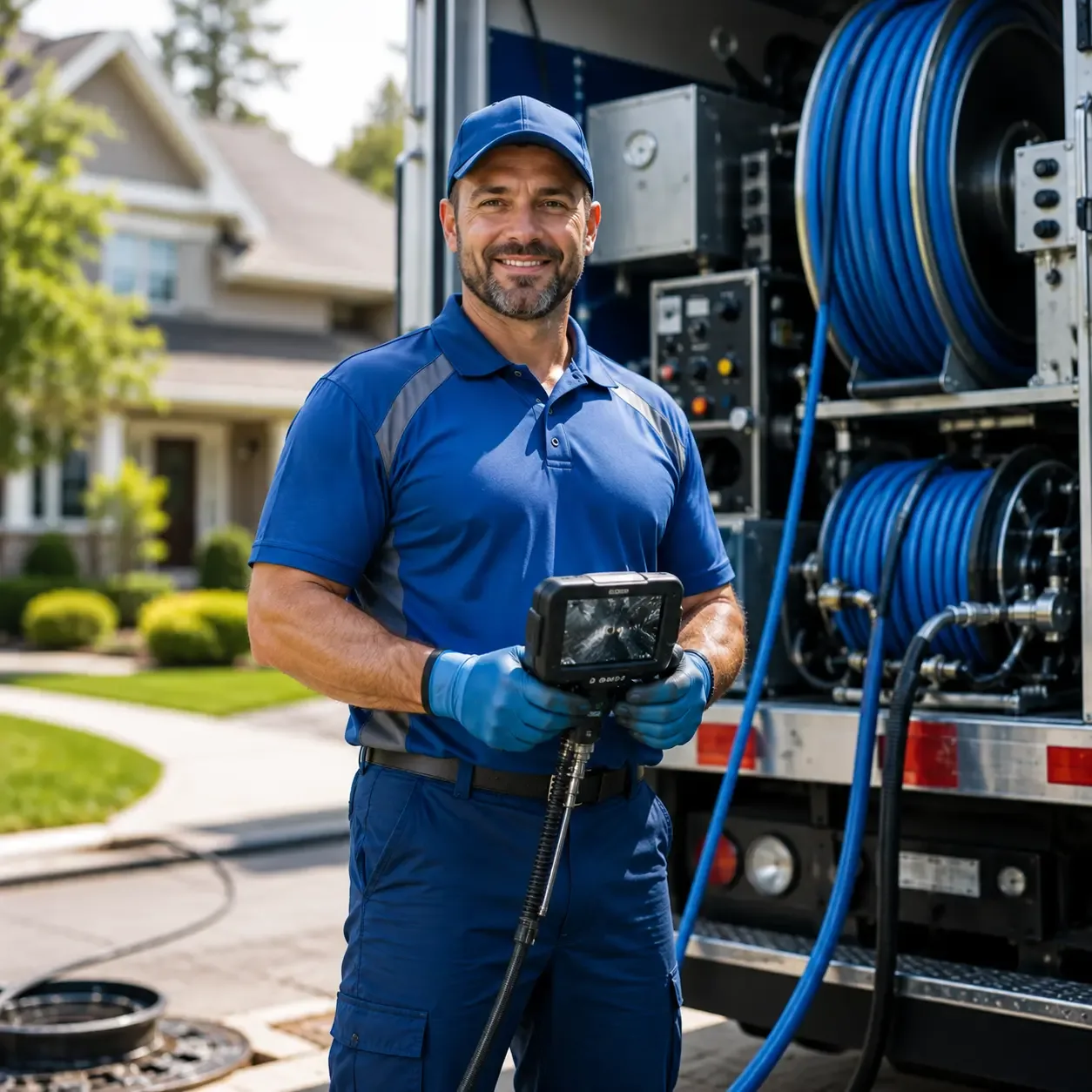 Local outdoor drain cleaning specialists in Pierpont, OH